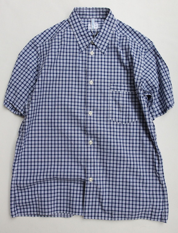NOUN SS Plaid Shirts NAVY