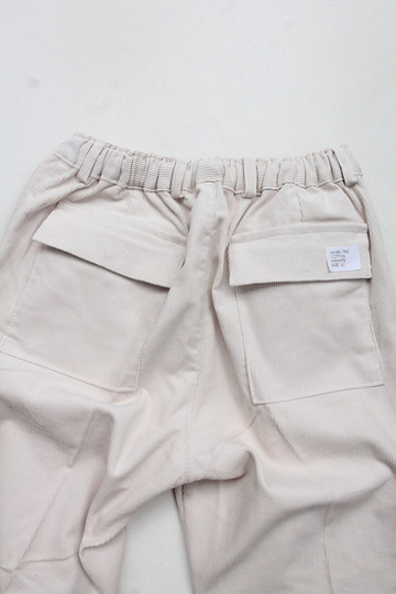 Au Brai Chic BRITAIN ”Corduroy Work Trouser W WHITE” (4)