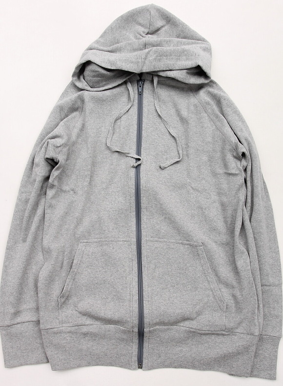 Baxter Ratcliff ”LS Hood Sweatshirts Flatlock GREY MARL”