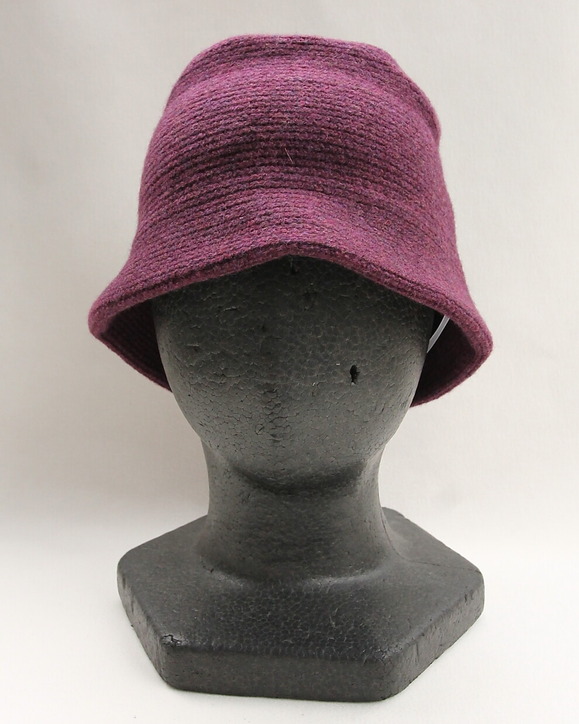 MACKIE ”Wool ”INVER Bucket Hat BLACKGRAPE ”250926