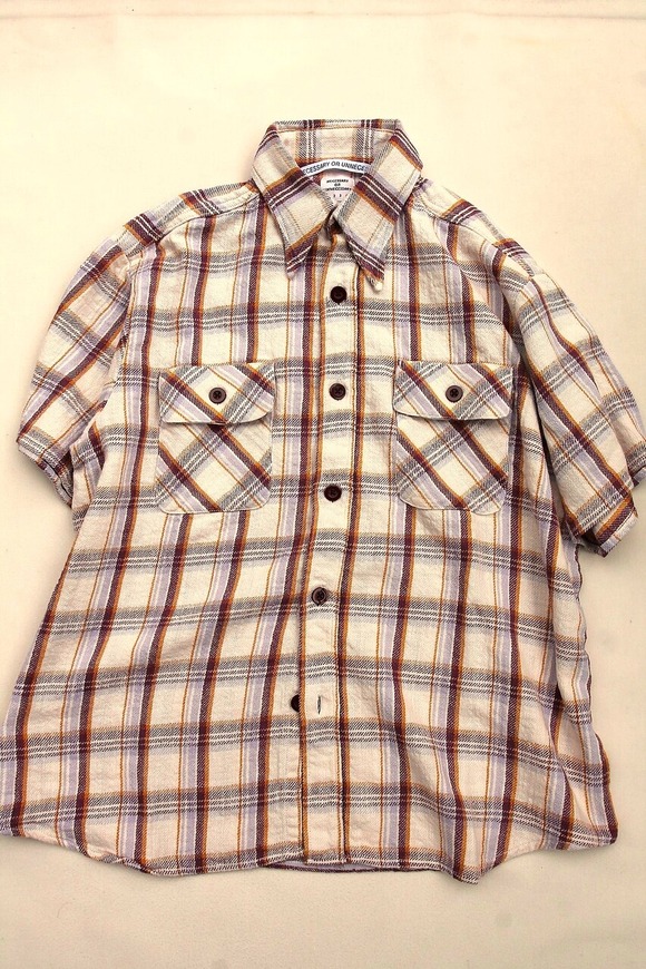 NOUN ”Wok Shirt BEIGE Check” (7)