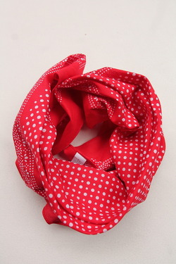 modas Dot Bandana RED