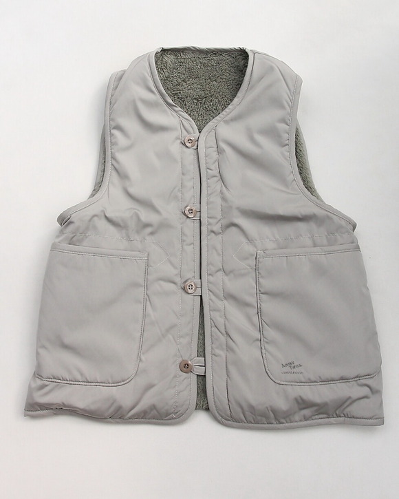 ARMY TWILL ”Pe Weather Reversible Vest GRAY”250919