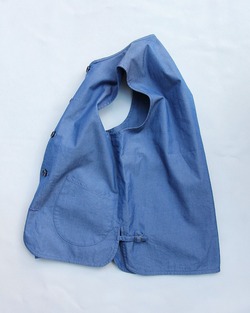 ARAN ”Vest Dungaree BLUE250126 (4)