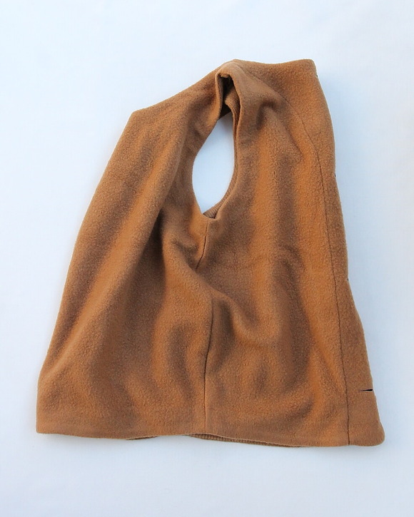 MAXOU ”TW Fleece Vest V TAN”250902 (4)