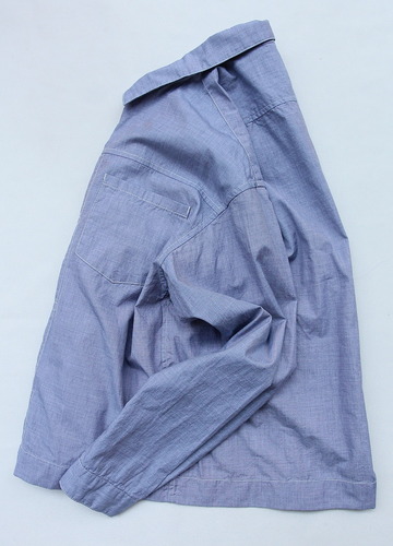 Vincent et Mireille G Shirt Yarn Dyed Broad End on End (4)