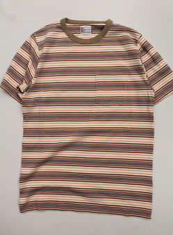 Felco SS Stripe T American Multi Stripe BEIGE