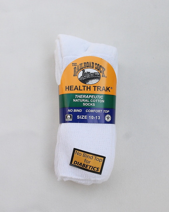 RAILROAD ”Health Trak Socks WHITE”