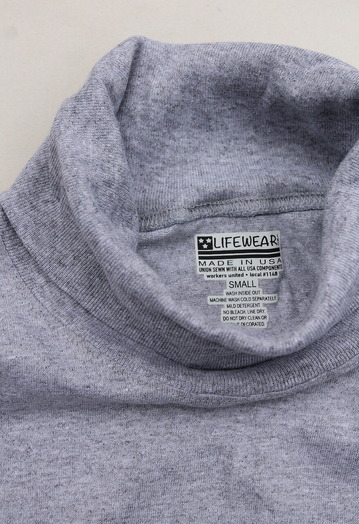 LIFEWEAR ”Turtle Pocket Bacic OXFORD GRAY” (3)