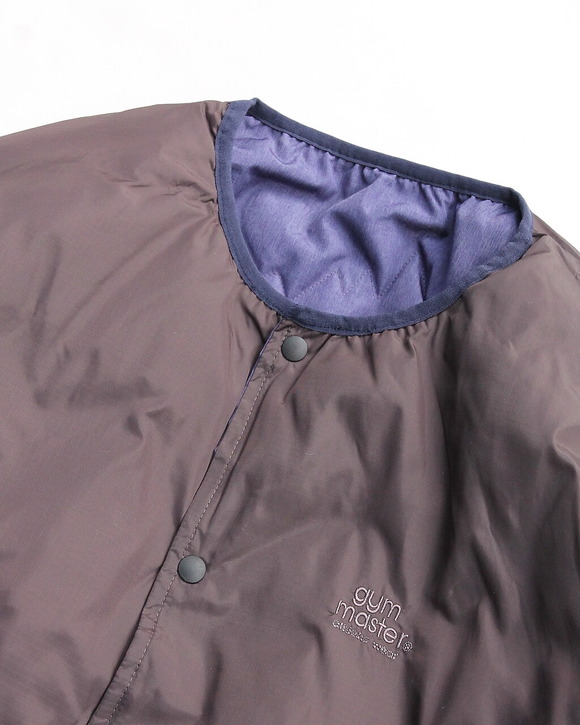 GYMMASTER ”RV Mountain Quilt NCL Jacket NAVY BROWN”251028 (2)