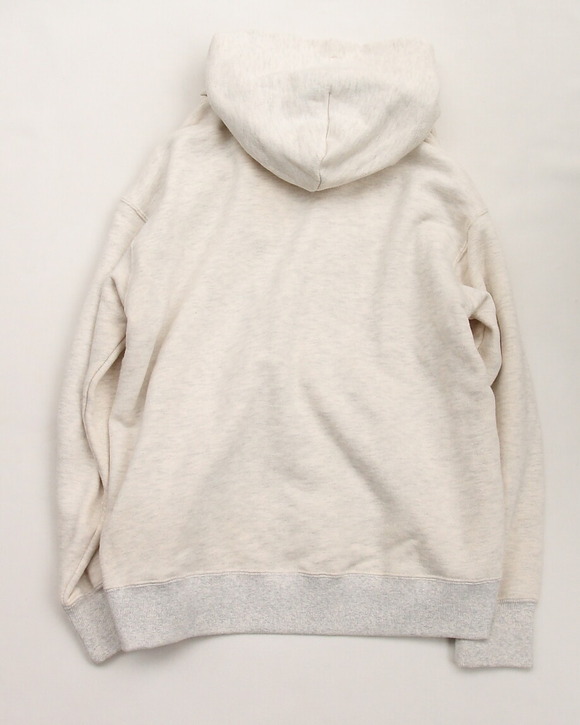 FIDELITY ”Loop Wheel Sweat Snap Parka NATURAL”250904 (6)