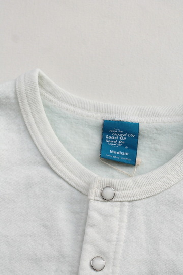 Goodon Crew Sweat Cardigan P P WHITE (2)