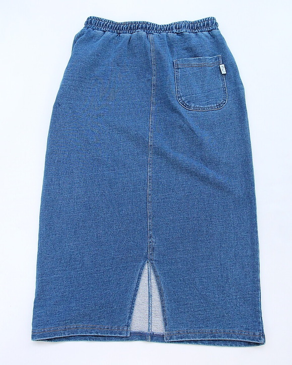 GYMMASTER ”11Oz INDIGO Sweat Skirt BLUE”251008 (5)