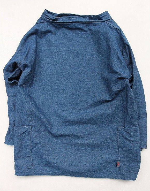 NEWLYN SMOCKS Round Neck CHAMBRAY