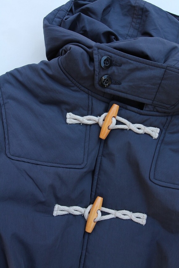Army Twill ”TC Duffle Coat NAVY”241014 (2)