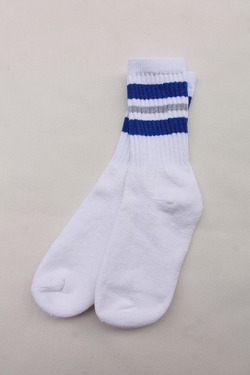 Sprint Line ”Crew Socks BLUE X GREY” (3)