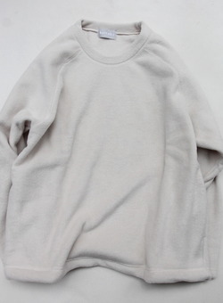 bettaku Fleece Crew Neck PO NATURAL”