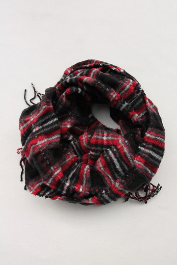 Cashcryl Plaid RED X BLACK (2)