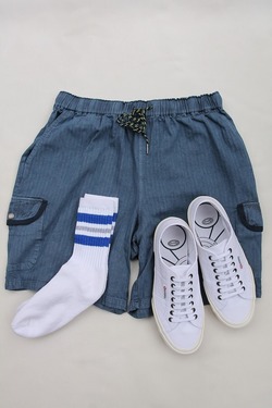 Linesocks ”BLUE GRAY”