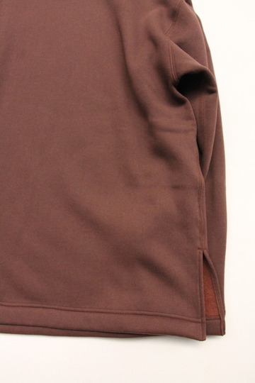 Harriss ”Toscana Cotton Boa Fleece Crew Neck BROWN” (4)