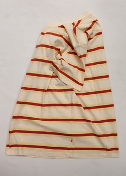 FAR A FIELD ”Canedo Stripe T Shirts SEED PEAR 1” (5)