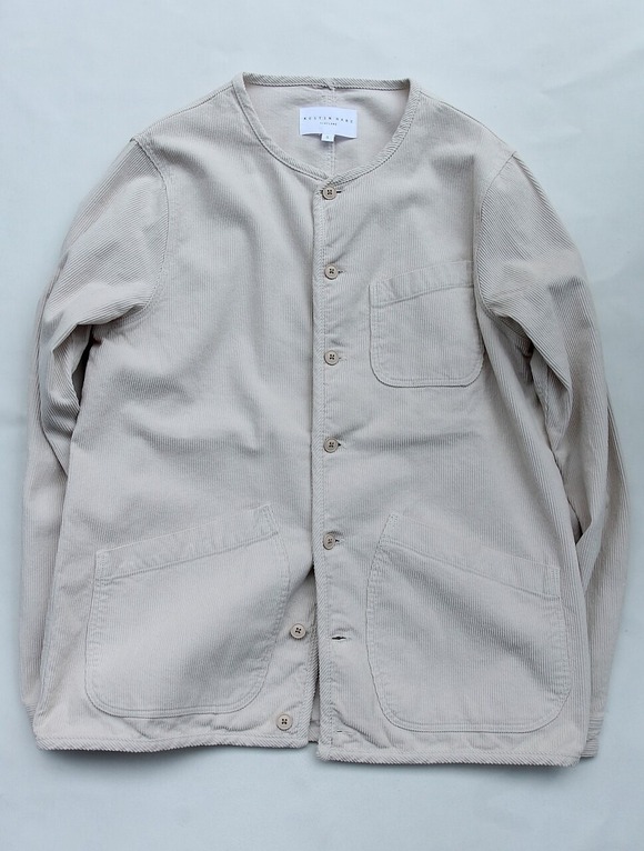 KESTIN HARE ”Neist Overshirt Cord WINTER WHITE”231102