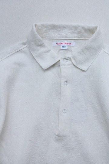 NOUN LS Polo WHITE (2)