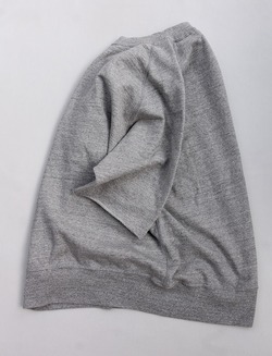 DOUBLE WORKS ”Cut Off Sleeve SW Shirt HEATHER GRAY” (3)
