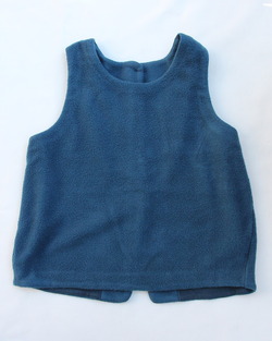 MAXOU ”TW Fleece Vest TEAL BLUE”250902