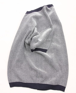 GYMMASTER ”HG Knit Border CN NAVY B”2404018 (4)
