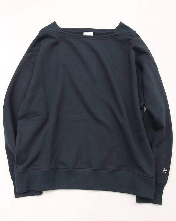 Le Ciel de Harris ”FRENCH BTN Sweat NAVY”250913