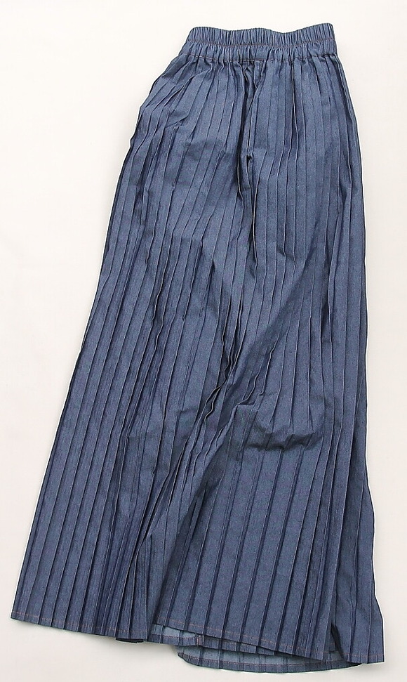 LEBON ”Denim Gathered Wide Pants”240617 (4)