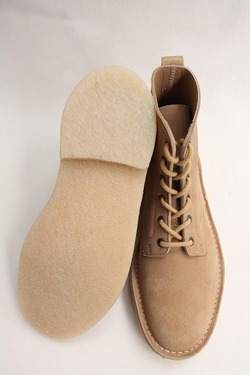 Suffolk Shoes Desert Hi Top SAND Suede6