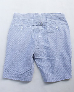 KEATON CHASE ”Bermuda Short 40s Seersucker Stripe” 260528 (5)