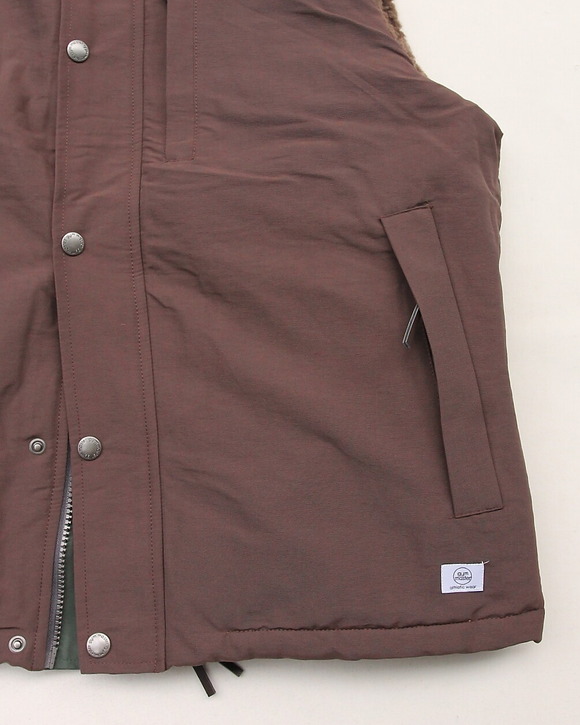 GYMMASTER ”Reversible MT Vest BRIWN”251113 (3)