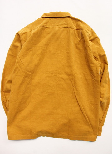 Vincent et Mireille Corduroy Shirt BLSN MUSTARD (5)