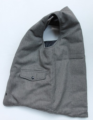 NOUN ”MAIN Vest Solid GRAY”231027 (4)