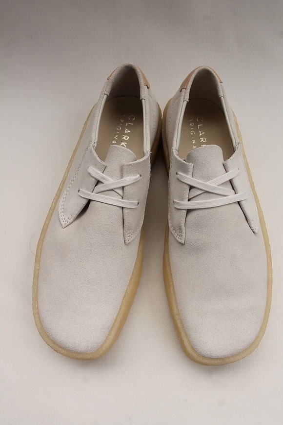 Clarks ”Ashcott Cup OFF WHITE” 230807