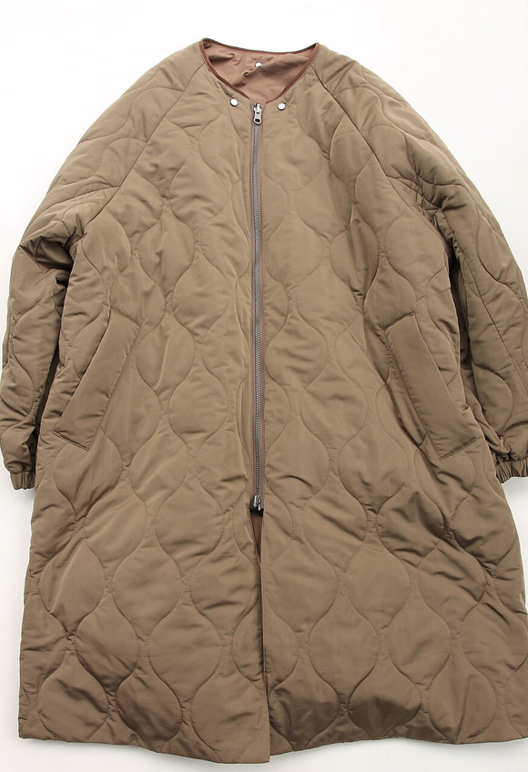 Le Ciel de Harriss ”Riversible 2Way Coat TAN”241018 (9)