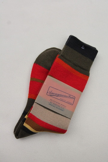 Anonymus ISM Multi Border Crew OLIVE (3)