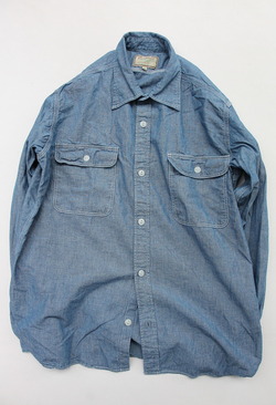 R & Vintage 5 oz Chambray LS TN Shirt