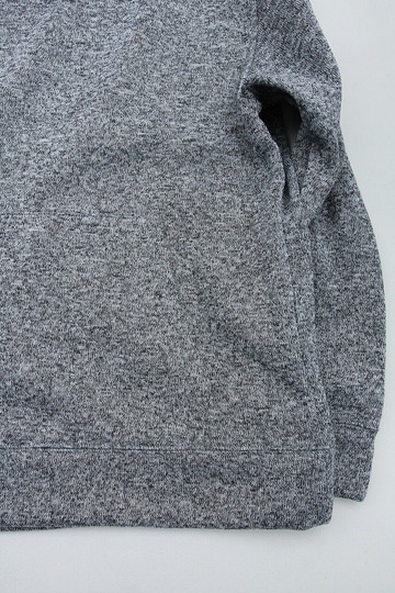 JE MORGAN ”Knit Fleece Turtle Neck PO MOKU GRAY” (4)