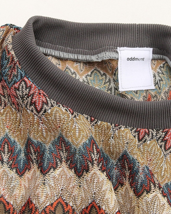 Oddoment ”Patterned Tee”250624 (5)
