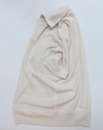 Baxter Ratcliff SS Funnel Zip PO Flatlock Rib ECRU (5)