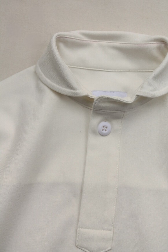 ARBRE ”Flannel Herringbone PO Shirts WHITE” 220901(2)2