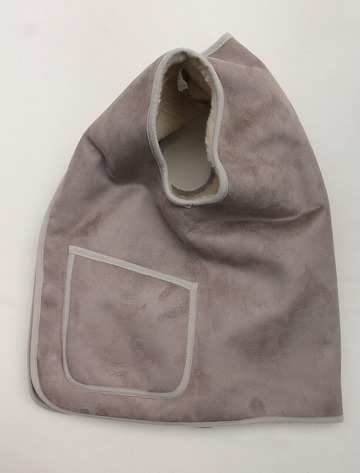 COLDBREAKER ”Velour no Collar Vest GRAY” (5)