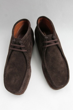 Padmore & Barnes Wallabee D BROWN