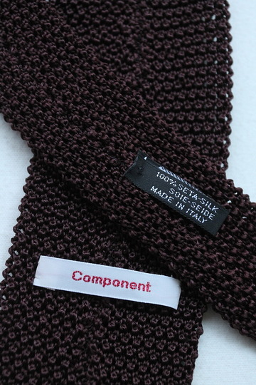 Component ”Silk Knit Tie BROWN” (2)
