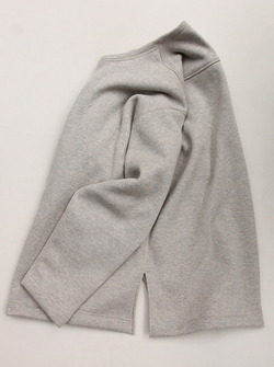 Harriss ”Toscana Cotton Boa Fleece Crew Neck IVORY (5)