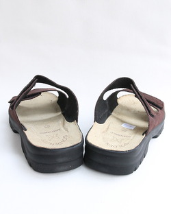 GOLDEN FIT ”Slide SUEDE BROWN” 260514 (7)